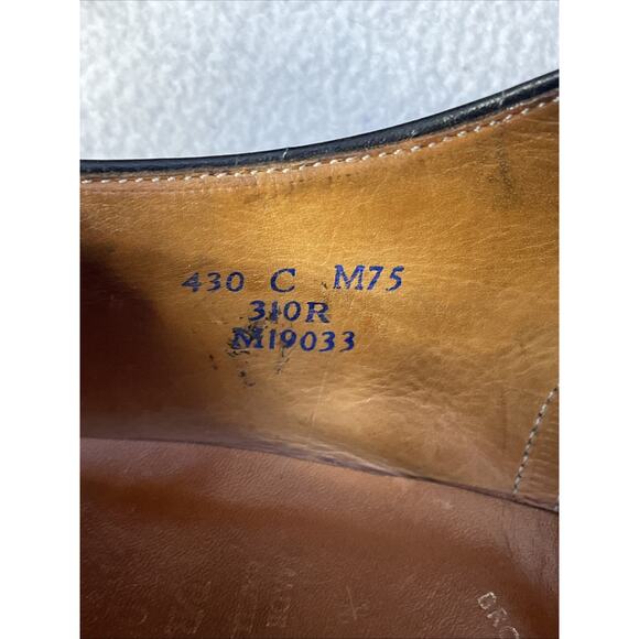 VTG Brooks Brothers Brooks English Devon Black Leather Wingtip Brogue Oxford main image 16